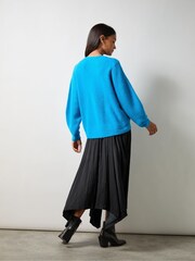 Ro&Zo Blue V-Neck Jumper - Image 3 of 3