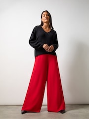 Ro&Zo Black V-neck Jumper - Image 1 of 4