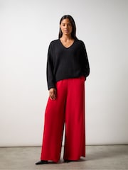 Ro&Zo Black V-neck Jumper - Image 3 of 4