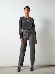 Ro&Zo Black Velvet Sparkle Bodies - Image 1 of 4