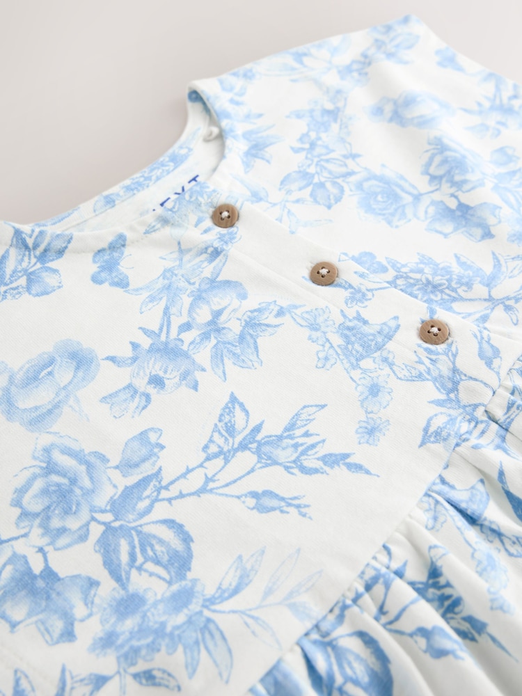 Hellblau - Jersey-Sommerkleid mit kurzen Ärmeln (3M.–7J.) - Bild 8 von 8 Hellblau - Jersey-Sommerkleid mit kurzen Ärmeln (3M.–7J.) - Bild 8 von 8
