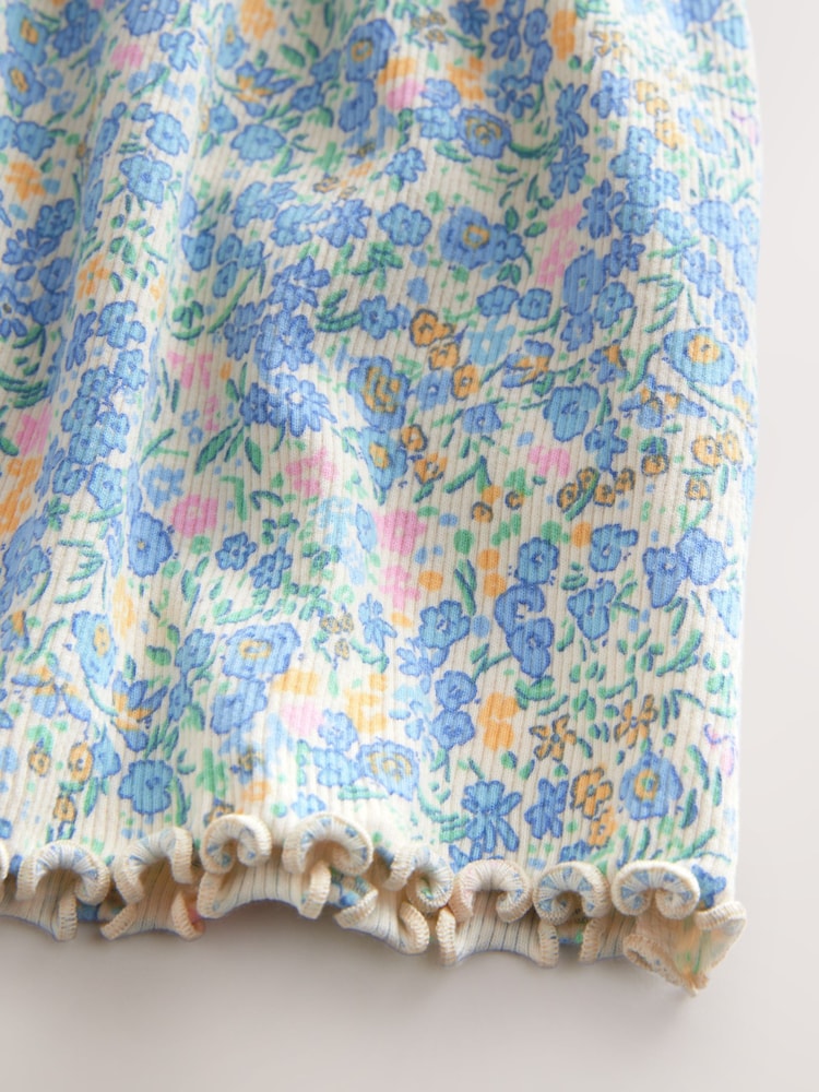 Azul - Vestido de verano de punto y manga corta (3 meses - 7 años) - Imagen 8 de 8 Azul - Vestido de verano de punto y manga corta (3 meses - 7 años) - Imagen 8 de 8