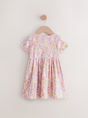 Floral Short Sleeve Jersey Summer Dress (3mths-7yrs) - Image 6 of 8