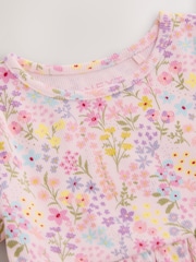 Floral Short Sleeve Jersey Summer Dress (3mths-7yrs) - Image 7 of 8
