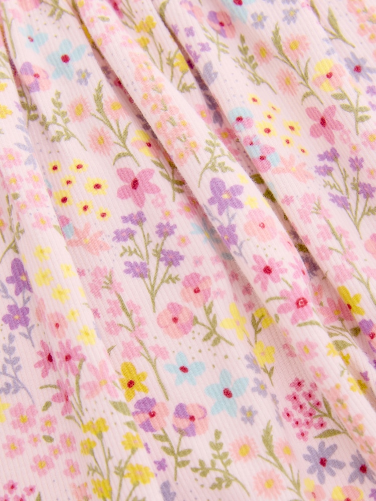 Floral Short Sleeve Jersey Summer Dress (3mths-7yrs) - Image 8 of 8
