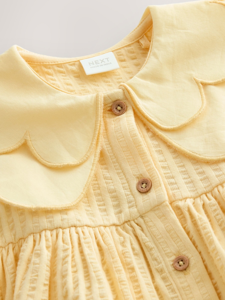 Gelb - Ärmelloses Sommerkleid mit Kragen (3 Monate bis 7 Jahre) - Bild 8 von 8 Gelb - Ärmelloses Sommerkleid mit Kragen (3 Monate bis 7 Jahre) - Bild 8 von 8