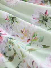 Green Floral Sleeveless Jersey Summer Dress (3mths-7yrs) - Image 7 of 7