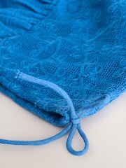 Blue Sleeveless Lace Summer Dress (3mths-7yrs) - Image 9 of 10
