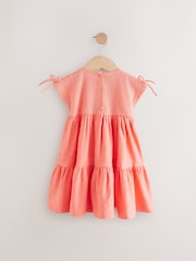Roz - Rochie de vară Fără mânecă Dantelă (3m-7ani) - Imaginea 7 din 9
