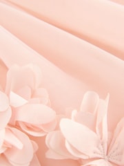 Pink Sleeveless Mesh Party Dress (3mths-7yrs) - Image 7 of 8
