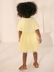 Yellow Character Mesh Party Dress (3mths-7yrs) - Image 2 of 10