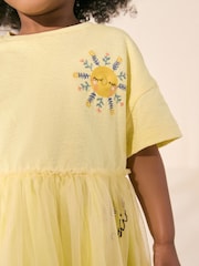 Yellow Character Mesh Party Dress (3mths-7yrs) - Image 3 of 10