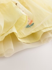 Yellow Character Mesh Party Dress (3mths-7yrs) - Image 7 of 10