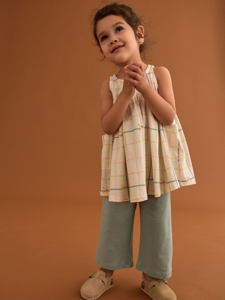 Orange/Pink Dress and Trousers Set (3mths-7yrs) - Image 2 of 9