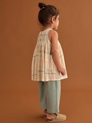 Orange/Pink Dress and Trousers Set (3mths-7yrs) - Image 3 of 9
