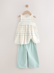 Orange/Pink Dress and Trousers Set (3mths-7yrs) - Image 6 of 9
