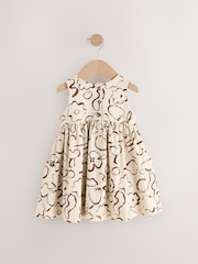 Brown/Cream Dress and Trousers Set (3mths-7yrs) - Image 5 of 7