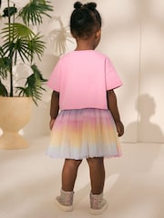 Rainbow/Pink Top and Tutu Skirt Set (3mths-7yrs) - Image 3 of 11