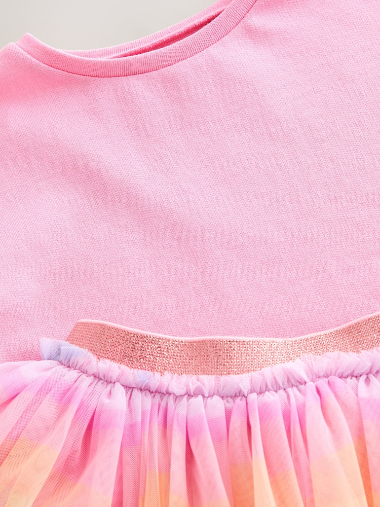 Rainbow/Pink Top and Tutu Skirt Set (3mths-7yrs) - Image 9 of 11