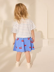 Blue Character 100% Cotton T-Shirt and Skirt Set (3mths-7yrs) - Image 3 of 9