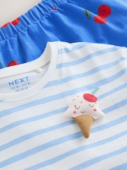 Blue Character 100% Cotton T-Shirt and Skirt Set (3mths-7yrs) - Image 8 of 9