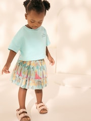 כחול תכלת - Disney Princess Skirt Set (3mths-7yrs) - Image 2 of 9