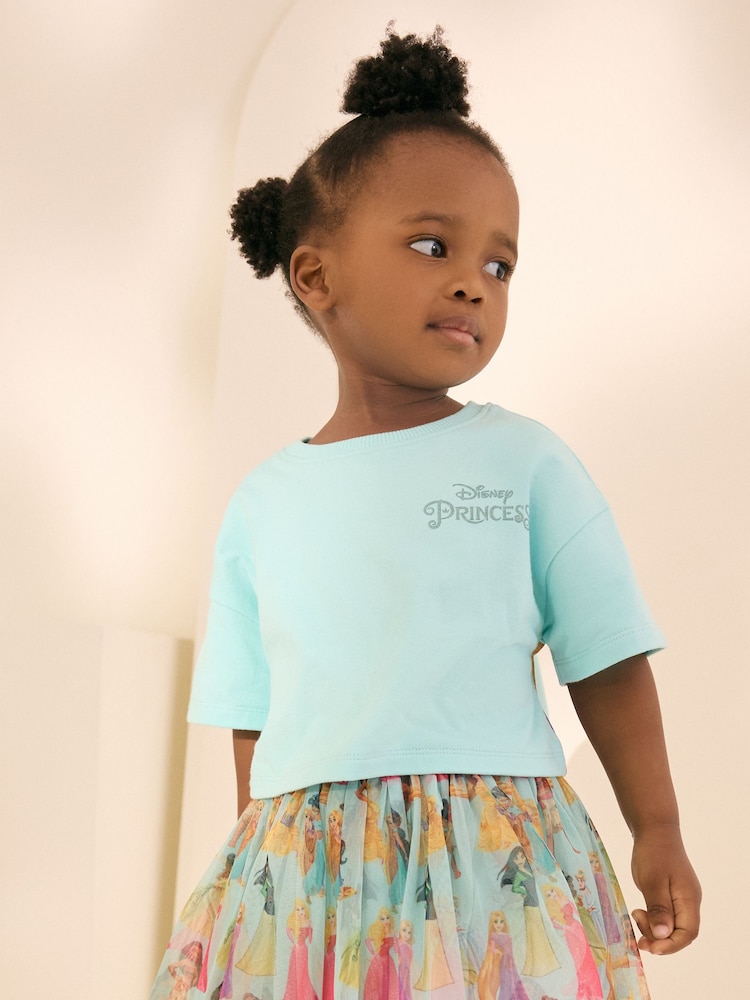כחול תכלת - Disney Princess Skirt Set (3mths-7yrs) - Image 3 of 9
