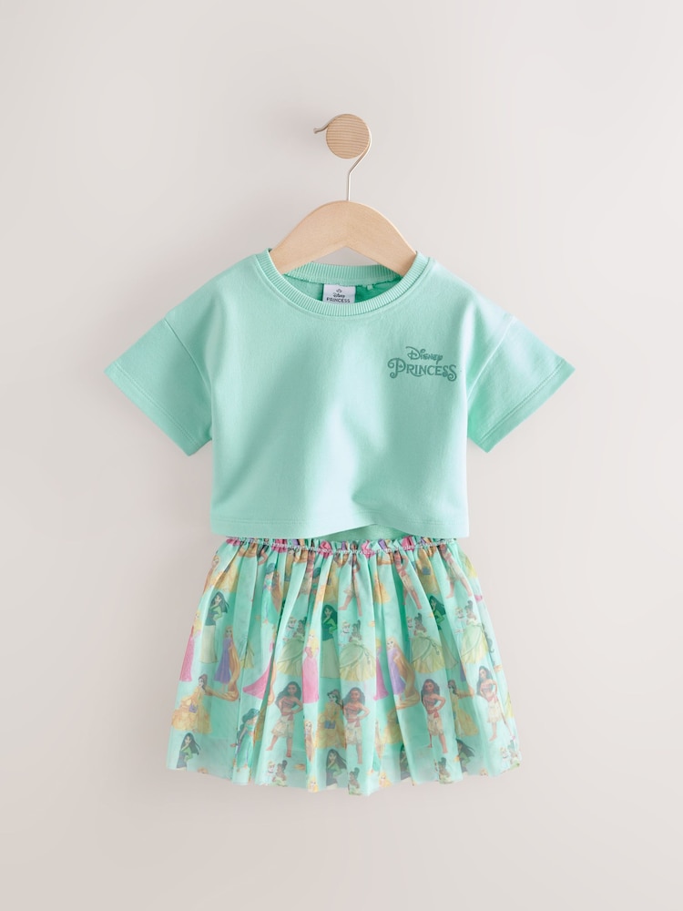 כחול תכלת - Disney Princess Skirt Set (3mths-7yrs) - Image 6 of 9