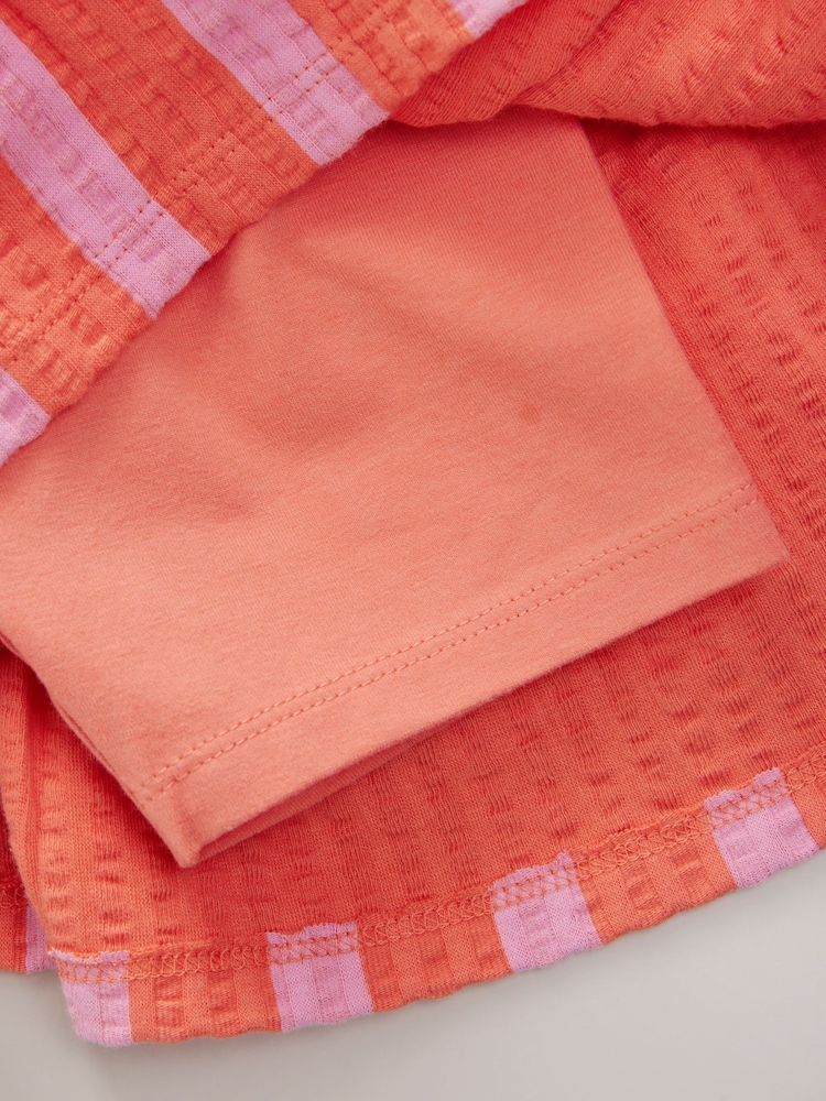 Orange/Pink Minnie Mouse Top & Skirt Set (3mths-7yrs) - Image 9 of 9