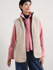 Seasalt Cornwall Green Holdfast Parka Coat - Image 4 of 8