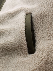Seasalt Cornwall Green Holdfast Parka Coat - Image 7 of 8