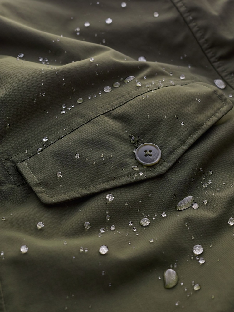 Seasalt Cornwall Green Holdfast Parka Coat - Image 8 of 8