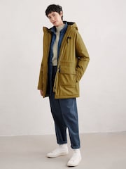 Seasalt Cornwall Yellow Cliff Castle Coat - Image 1 of 5