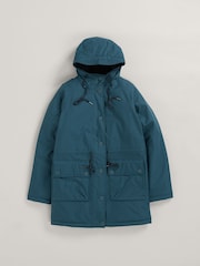 Seasalt Cornwall Blue Cliff Castle Coat - Image 4 of 5