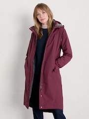 Seasalt Cornwall Purple Janelle Coat - Image 6 of 8