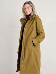 Seasalt Cornwall Oak Petite Janelle Raincoat - Image 2 of 4