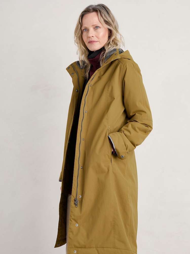 Seasalt Cornwall Oak Petite Janelle Raincoat - Image 2 of 4