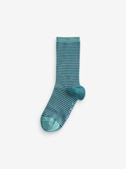 Seasalt Cornwall Womens Sailor Socks Box of 7 Blues - Imagen 5 de 9