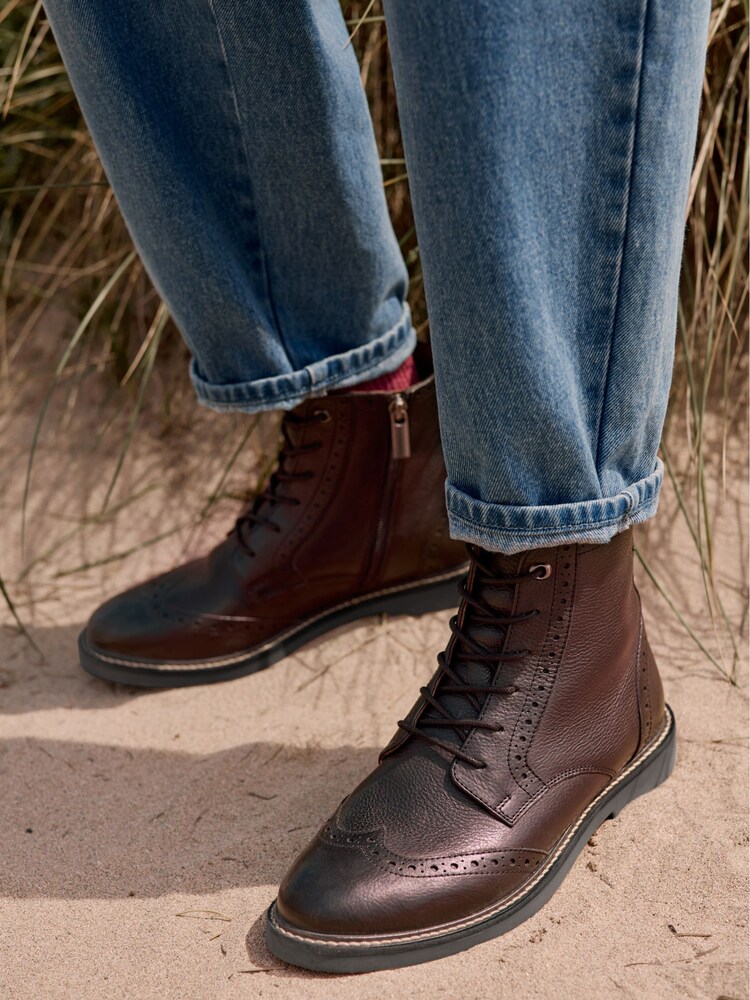 Seasalt Cornwall Brown Conwenna Boots - Image 1 of 2