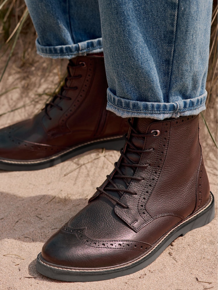 Seasalt Cornwall Brown Conwenna Boots - Image 2 of 2