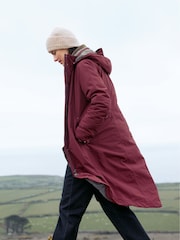 Seasalt Cornwall Purple Tall Janelle Coat - Image 2 of 6