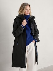 Seasalt Cornwall Black Janelle Coat - Image 1 of 5