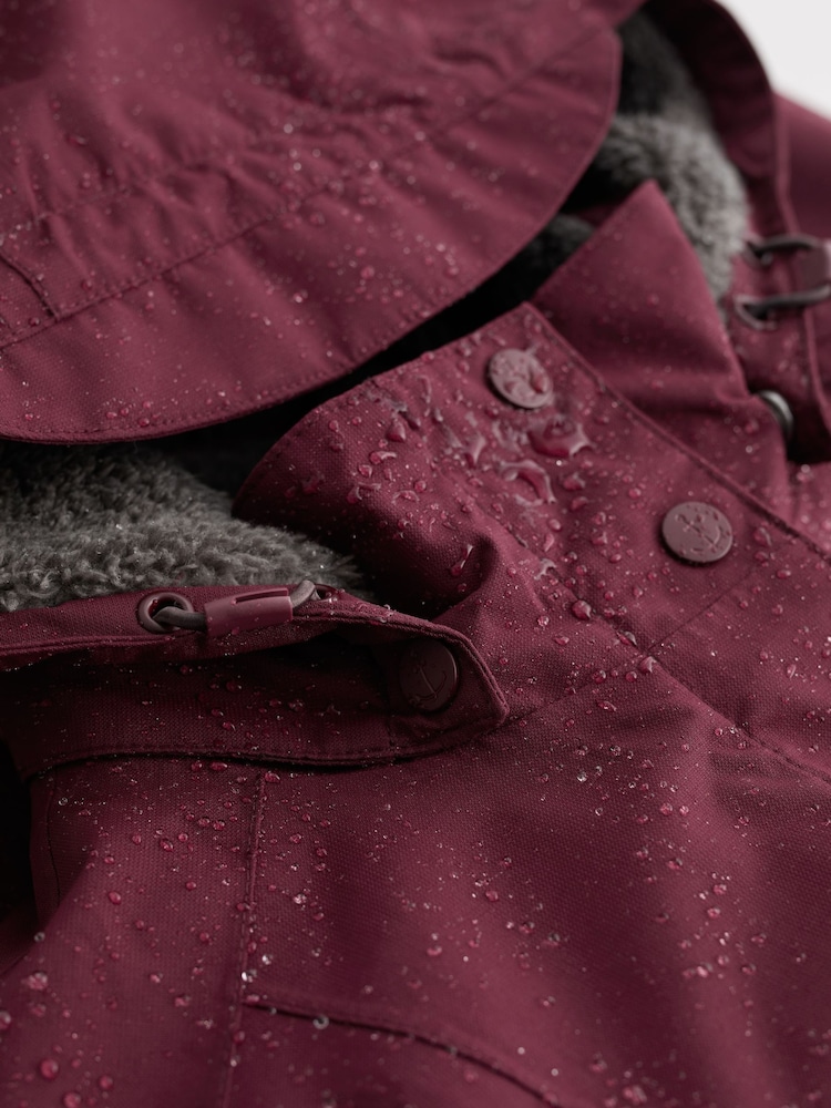 Seasalt Cornwall Purple Petite Janelle Coat - Image 6 of 6