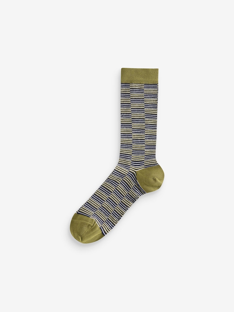 Seasalt Cornwall Mens Sailor Socks Box of 4 Greens - Изображение 5 из 5 Seasalt Cornwall Mens Sailor Socks Box of 4 Greens - Изображение 5 из 5