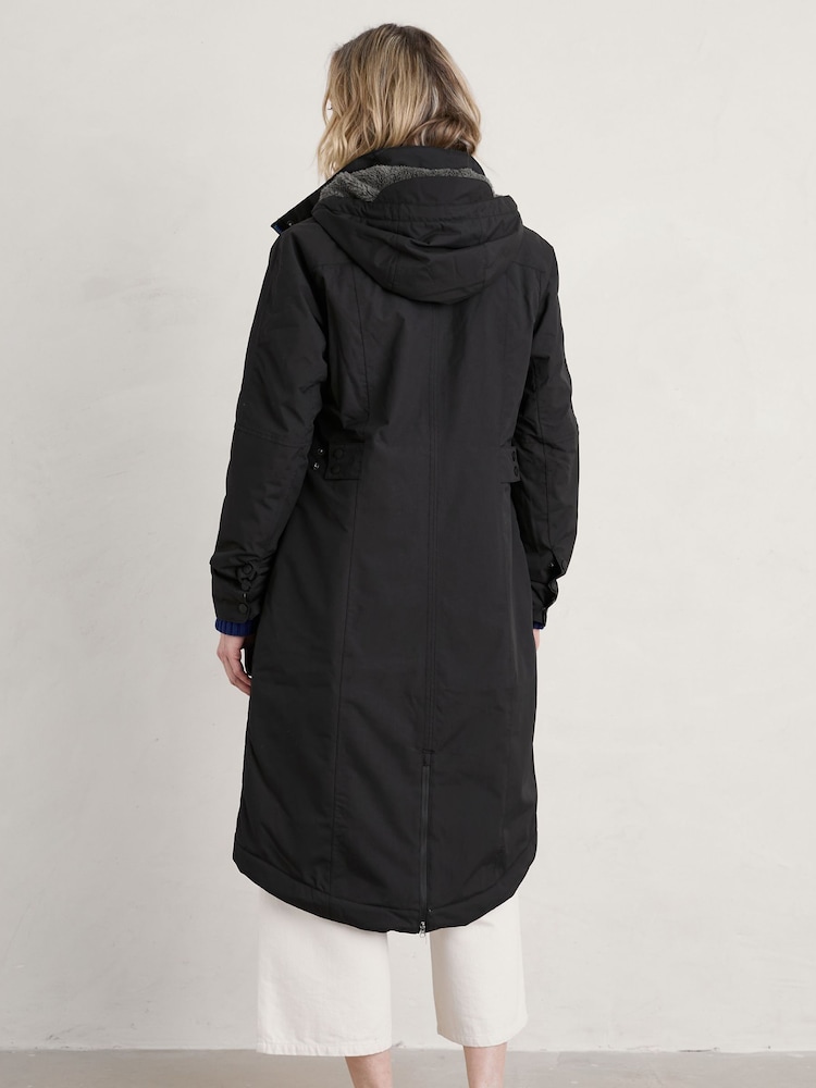 Seasalt Cornwall Black Petite Janelle Coat - Image 2 of 5