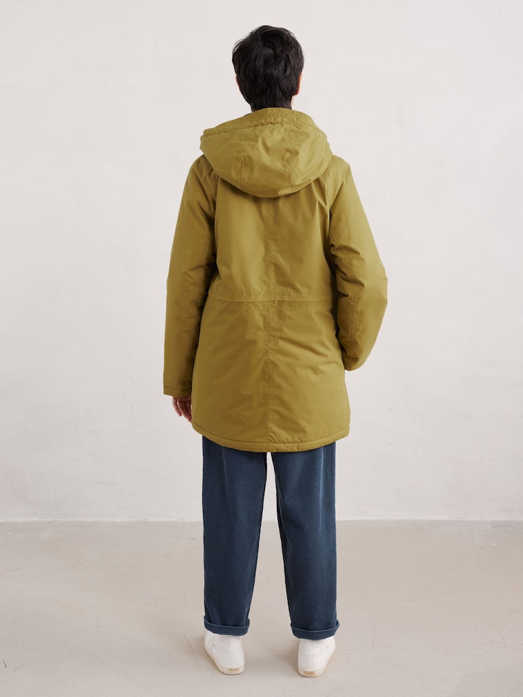 Seasalt Cornwall Yellow Petite Cliff Castle Coat - Image 2 of 5