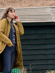 Seasalt Cornwall Oak Tall Janelle Raincoat - Image 5 of 9