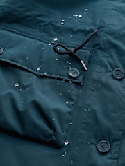 Seasalt Cornwall Blue Petite Cliff Castle Coat - Image 5 of 5