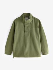 Seasalt Cornwall Mens Clay Stone Smock Sweat Top - Bild 4 von 4