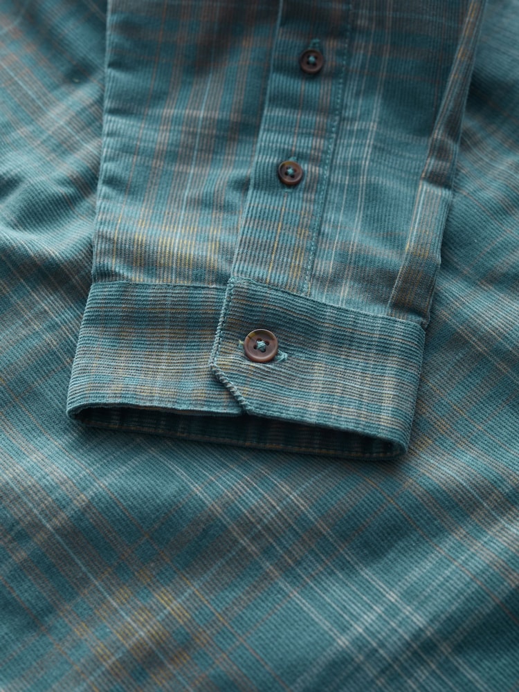 Seasalt Cornwall Blue Mens Shoreman Shirt - Image 5 of 5 Seasalt Cornwall Blue Mens Shoreman Shirt - Image 5 of 5